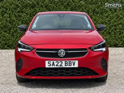 Used Vauxhall Corsa Edition 74 HP (54 kW) 2022 Red Hatchback
