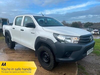 White Used 2020 Toyota HiLux Active Pickup | £13,875 (Super price)