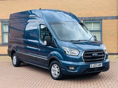 Used Ford Transit Limited 130 HP (95 kW) 2022 Blue Van