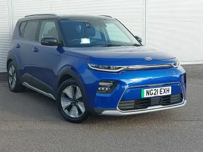 Used Kia Soul EV First Edition 150 kW (204 HP) 2021 Blue SUV