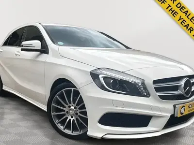 Begagnad Mercedes A180 AMG 109 HK (80 kW) 2015 Vit Halvkombi