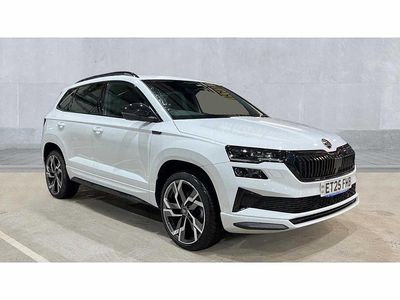 Used Skoda Karoq SportLine 147 HP (108 kW) 2025 White SUV