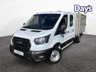 Used Ford Transit S 130 HP (95 kW) 2020 White Cabriolet