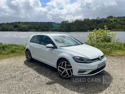 Used VW Golf VII Edition 115 HP (84 kW) 2019 White Hatchback