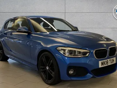 Used BMW 118 M Sport 134 HP (98 kW) 2018 Blue