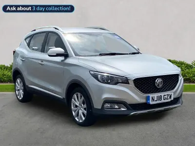 Used MG ZS Excite 106 HP (77 kW) 2018 Silver SUV