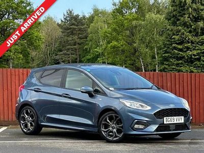 Used Ford Fiesta ST-Line 125 HP (91 kW) 2019 Blue Hatchback