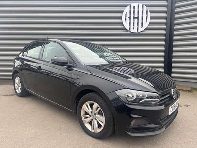 Used VW Polo SE 65 HP (47 kW) 2018 Black Hatchback
