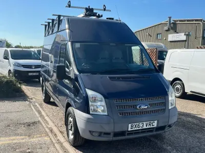 Used Ford Transit 125 HP (91 kW) 2013 Blue Van