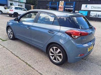Blue Used 2016 Hyundai i20 SE Hatchback | £4,995 (Expensive)