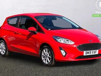 Used Ford Fiesta Zetec 86 HP (63 kW) 2019 Red Hatchback