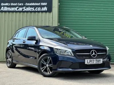 Used Mercedes A180 SE 109 HP (80 kW) 2017 Blue Hatchback