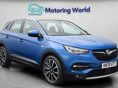 Used Vauxhall Grandland X Elite 131 HP (96 kW) 2021 Blue SUV