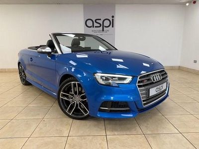 Used Audi S3 Cabriolet Comfort 310 HP (228 kW) 2017 Blue Cabriolet