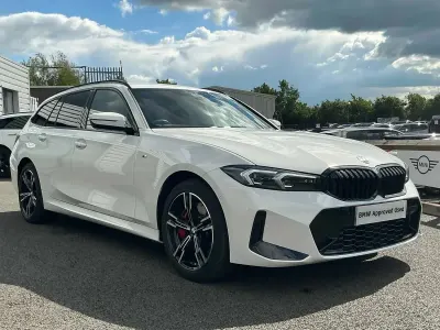 Used BMW 330e M Sport 2026 White Estate