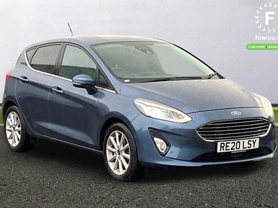 Used Ford Fiesta Titanium 95 HP (69 kW) 2020 Blue Hatchback