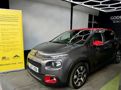 Used Citroën C3 Flair 80 HP (58 kW) 2018 Grey Hatchback