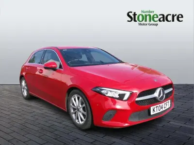 Używany Mercedes A200 Executive 163 KM (119 kW) 2019 Czerwony Hatchback