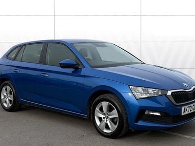 Used Skoda Scala SE 150 HP (110 kW) 2022 Blue Hatchback