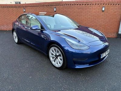 Blue Used 2020 Tesla Model 3 Long Range AWD Sedan | £15,950 (A bit pricey)
