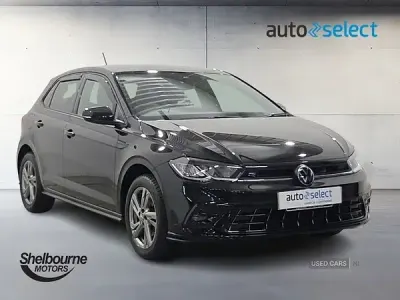 Used VW Polo R-line 80 HP (58 kW) 2022 Black Hatchback
