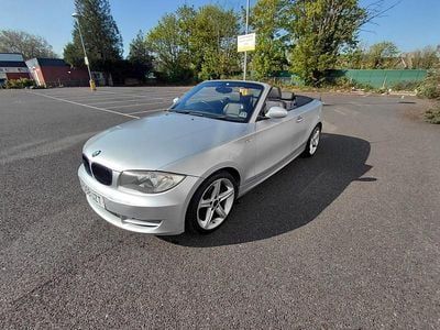 Begagnad BMW 120 Cabriolet 170 HK (125 kW) 2008 Silver Cab