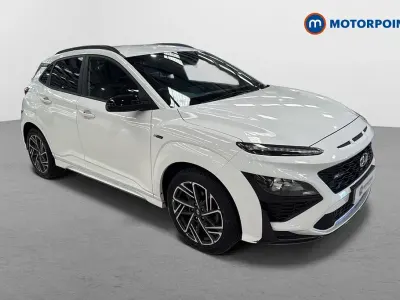 Used Hyundai Kona N Line 120 HP (88 kW) 2021 White SUV