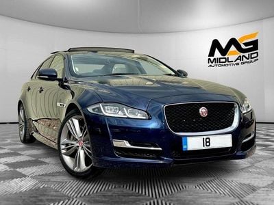 Blue Used 2018 Jaguar XJ R-Sport Sedan | £20,950 (Fair price)