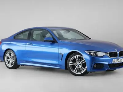 Used BMW 420 M Sport 184 HP (135 kW) 2020 Blue Coupe