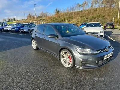 Used VW Golf VII GTD 184 HP (135 kW) 2019 Blue Hatchback