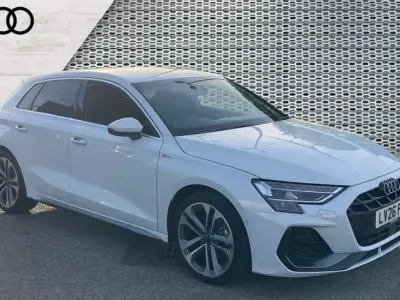 New Audi A3 S-Line 116 HP (85 kW) 2026 White