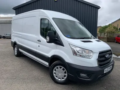 Used Ford Transit Trend 130 HP (95 kW) 2022 White Van