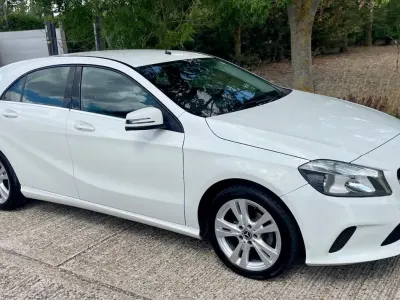 Used Mercedes A180 109 HP (80 kW) 2018 White Hatchback