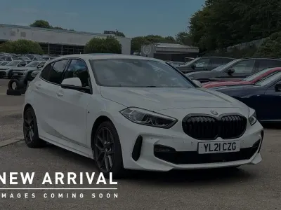 Used BMW 118 M Sport 136 HP (100 kW) 2021 White Hatchback