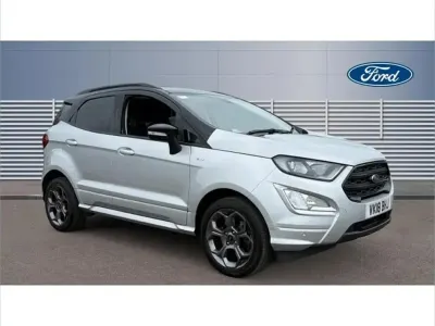 Used Ford Ecosport ST-Line 125 HP (91 kW) 2018 Silver SUV