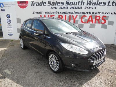 Used Ford Fiesta Titanium 2014 Black Hatchback
