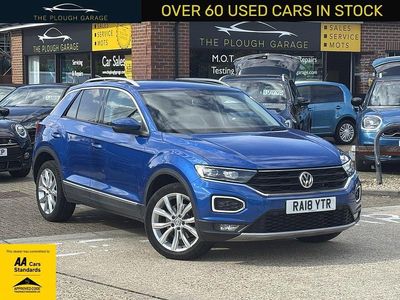 Blue Used 2018 VW T-Roc SEL SUV | £12,195 (Fair price)