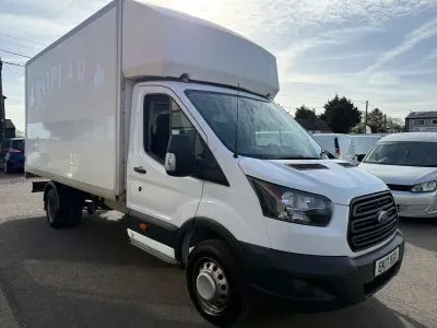 Używany Ford Transit 130 KM (95 kW) 2017 Biały Kabriolet