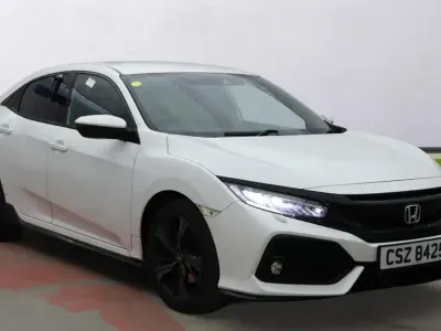 Used Honda Civic Sport 182 HP (133 kW) 2019 White Hatchback