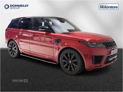 Red Used 2019 Land Rover Range Rover Sport HSE Dynamic SUV | £29,995 (Expensive)