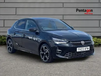 Used Vauxhall Corsa Ultimate 99 HP (72 kW) 2023 Black Hatchback