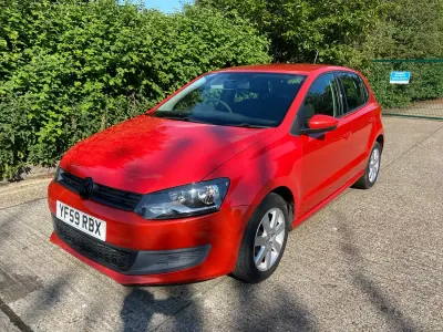 Usado VW Polo SE 2009 Naranja Utilitario