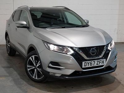 Silver Used 2017 Nissan Qashqai N-Connecta SUV | £11,498 (Fair price)