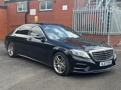 Used Mercedes S350 AMG line 2017 Black Sedan