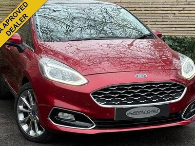 Used Ford Fiesta Vignale 125 HP (91 kW) 2019 Red Hatchback