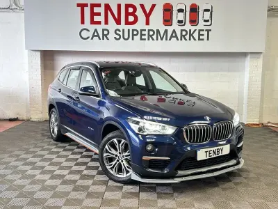 Used BMW X1 xLine 231 HP (169 kW) 2016 Blue SUV