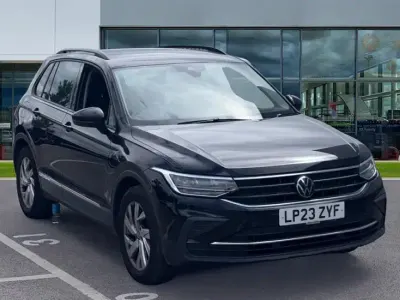 Used VW Tiguan Life 130 HP (95 kW) 2023 Black SUV