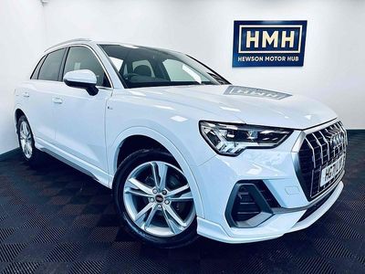 White Used 2021 Audi Q3 S-Line SUV | £22,500 (Fair price)