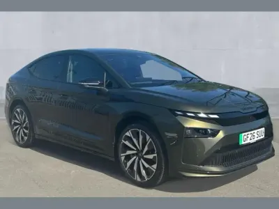 Used Skoda Enyaq iV SportLine 210 kW (286 HP) 2026 Olive green metallic SUV