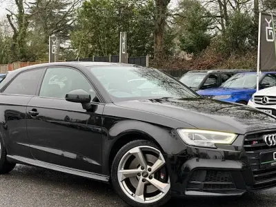 Used Audi S3 Sportback Black Edition 310 HP (228 kW) 2017 Black Hatchback